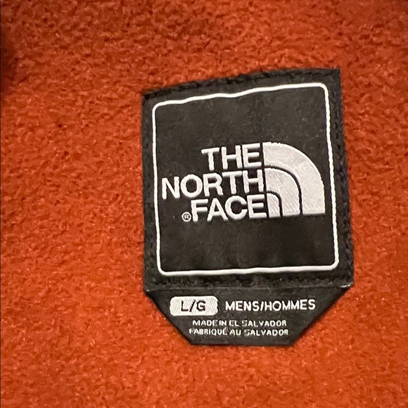 The North Face Men's Rust and Navy Performance Jacket size L - Picture 11 of 12